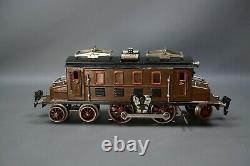 1927 Marklin Tin Toy Train O Gauge 0 Electric Locomotive 20V CS 65/13020 Brown