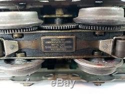 1930-32 American Flyer 0 Gauge 3107 Electric Loco & Cars Untested For Repair