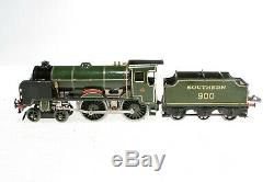 AC1155Hornby Gauge 0 E220 4-4-0 Locomotive and tender SR green Eton