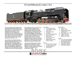 Accucraft Trains 132 Chinese Railways QJ Class 2-10-2 Electric Locomotive