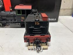 Accucraft Trains AL88-341 WSL Shay#15 And 120.3 scale locomotive Electric