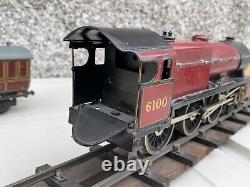 Basset And Lowke Electric Locomotive O Gauge Royal Scot And Coach