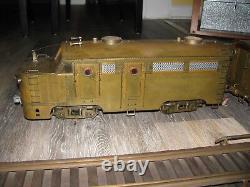Brass & Massive Standard Gauge Professional Built Diesel Electric Train Set