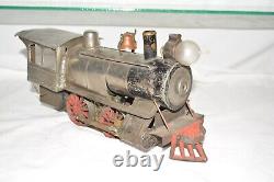 Carlisle and Finch Lionel Standard 2 in Gauge Tin Toy Locomotive With Railing
