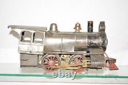 Carlisle and Finch Lionel Standard 2 in Gauge Tin Toy Locomotive With Railing