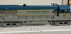 Delaware And Hudson G Gage General Electric U-25 Diesel Locomotive Sound Smoke