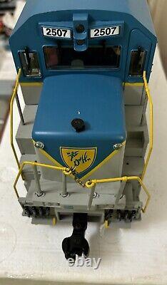 Delaware And Hudson G Gage General Electric U-25 Diesel Locomotive Sound Smoke