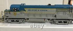 Delaware And Hudson G Gage General Electric U-25 Diesel Locomotive Sound Smoke