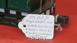 Ets 215 Niagra Junction Railway Co Steeple Cab O Gauge Test Run/new