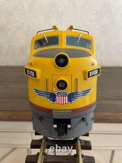 G Gauge USA Train F3A 22356 Electric diesel locomotive yellow