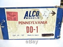 HO Gauge Brass ALCO Boxed Pennsylvania Railroad DD-1 Pair Electric Locomotives