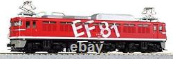 HO Gauge EF81 95 Rainbow Painting Machine 1-322 Model Train Electric Locomotive