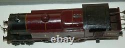 HORNBY O GAUGE C/W No 2 SPECIAL TANK LOCOMOTIVE IN LMS RED LIVERY WITH BOX