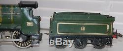 HORNBY SERIES O GAUGE 20v ELECTRIC COUNTY OF BEDFORD AND TENDER