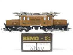 HOm Gauge Bemo 1255 RhB Swiss Crocodile Ge 6/6 Electric Locomotive #413