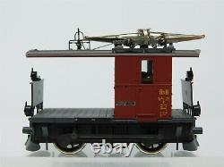 HOm Gauge Bemo 1270 RhB Rhaetian Te 2/2 Electric Switcher Locomotive #73
