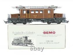 HOm Gauge Bemo 1298142 RhB Swiss Ge 4/4 182 Krokodil Electric Locomotive