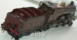Hornby O Gauge C/w Special Compound Locomotive And Tender In Lms Red Livery
