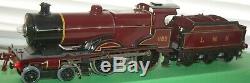 Hornby O Gauge Electric Compound Loco And Tender In Lms Red Livery Boxed