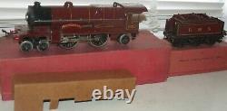 Hornby O Gauge Electric Royal Scot Loco And Tender In Lms Red Livery Boxed