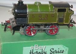 Hornby O Gauge Em3 Electric Tank Loco In Lner Green Livery Boxed