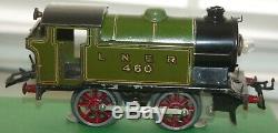 Hornby O Gauge Em3 Electric Tank Loco In Lner Green Livery Boxed