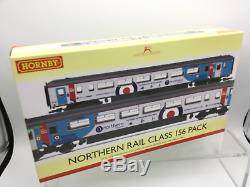 Hornby R3772 OO Gauge Northern Rail RAF Class 156 DMU
