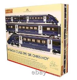Hornby'oo' Gauge R3185 Hitachi Class 395'sir Chris Hoy' 4 Car Train Pack