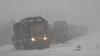 I Was Filming A Train In The Snow And This Happened Csx And Cp Trains In A Buffalo Blizzard Dpu Too