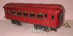 IVES Standard Gauge Set #701R #3241 Electric Loco +184-185-186 Coaches TESTED