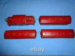 IVES Standard Gauge Set #701R with #3241 Electric Loco & #184, #185 & #186