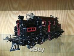 Ives 1 Gauge 3239 Black Locomotive c. 1917-20 EX+