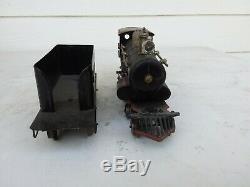 Ives 1 Gauge 40 first series steam locomotive with tender (reproduction)