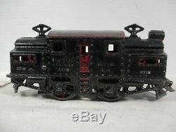 Ives 3218 Cast Iron O Gauge Locomotive Engine Vintage Model Railway Train B64-88