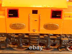 Ives 3243R Standard Gauge Locomotive 4-4-4 and 3 Passenger Cars NYC 1924-8