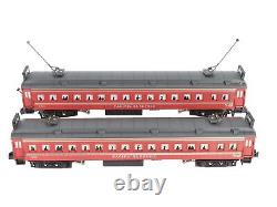 K-Line K2706 O Gauge Pacific Electric Interurban Car Set #1005/1006 EX/Box