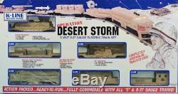 K-Line O Gauge O27 Operation Desert Storm Electric Train Set #K-1125U