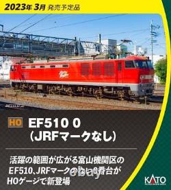 KATO HO Gauge EF510 0 Without JRF Mark 1-317 Railway Model Electric Locomotive