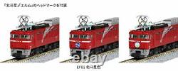 KATO N Gauge Electric Locomotive EF81 Northern Star Color 1-Car 3066-8 NEW