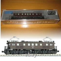 KATO N gauge EF15 Final Ver. 3062-2 Model railroad electric locomotive Japan New