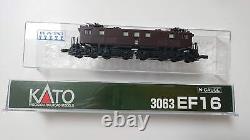 KATO N gauge EF16 3063 Railway model electric locomotive