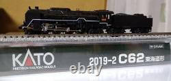 KATO N gauge JNR steam locomotive red number C 62 Tokaido type