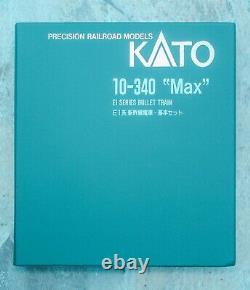 Kato, 10-340 N Gauge, E1 series Bullet Train'Max' 4 car book set