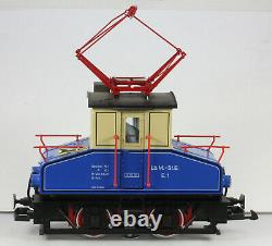 LGB #2030 E1 Steeple Cab Electric Locomotive 0-4-0, G Gauge, EX