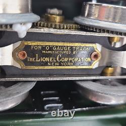 LIONEL 154 Engine Locomotive with 2 Pullman & 602 Baggage Car NO MANUAL SWITCH