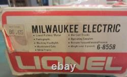 LIONEL Milwaukee Road Electric 6-8558 Locomotive 14 TRAIN USA O Gauge Boxed EUC
