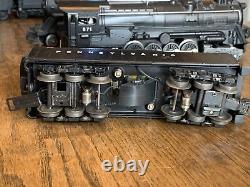 LIONEL O GAUGE 671 LOCOMOTIVE AND 2671 Tender