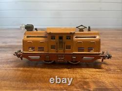 LIONEL Prewar 252 engine Orange Vintage Locomotive working O Gauge Train Engine
