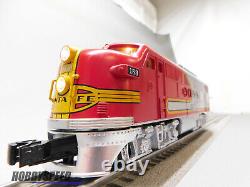 LIONEL SANTA FE DIESEL LOCOMOTIVE ENGINE/REMOTE SFE O GAUGE train 6-84719-E USED
