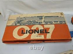 Lionel 11232 027 O Gauge Train Set with Box Mercury Launcher